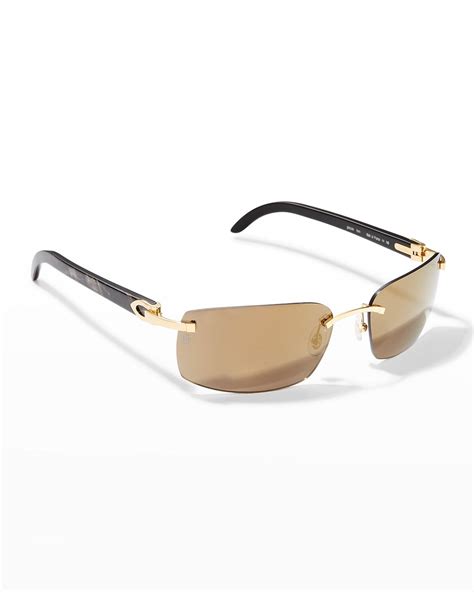 cheap cartier rimless sunglasses|cartier rimless eyeglasses men.